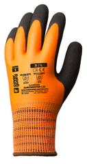 Утепленные перчатки покрытые латексом EUROWINTER L22, фото – 1