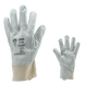 Перчатки кожаные рабочие премиум качества серые , фото – 1