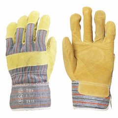 Перчатки рабочие комбинированные желтые 204 р.10, фото – 1