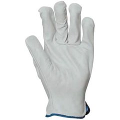 Перчатки кожаные Coverguard белые , фото – 1