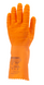 Перчатки удлиненные покрытые латексом, антискользящие 3817-3820, Оранжевый, 10
