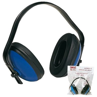 Навушники МАХ 300 з дужкою сині SNR 25 дБ, фото – 1