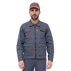 Куртка "СПЕКТР" серо-оранжевая, фото – 1