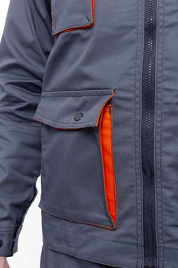 Куртка "СПЕКТР" серо-оранжевая, фото – 4