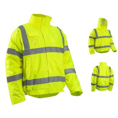 Куртка COVERGUARD SOUKOU утепленная сигнальная водонепроницаемая желтая, фото – 3