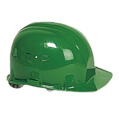 Каска строительная защитная Classic, зелёная, фото – 1