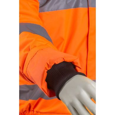 Куртка COVERGUARD SOUKOU сигнальная водонепроницаемая оранжевая, фото – 4