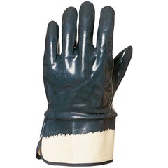 Перчатки МБС с жестким манжетом, покрытые нитрилом, фото – 1
