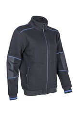 Куртка флисовая Coverguard KIJI черная с синим, фото – 1