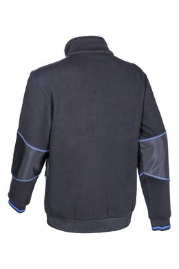 Куртка флисовая Coverguard KIJI черная с синим, фото – 2
