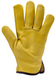 Рукавички робочі шкіряні потовщені вищої якості жовті 2229, Жовтий, 10